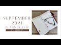 Planner Flip Through - September 2021 - Standard TN