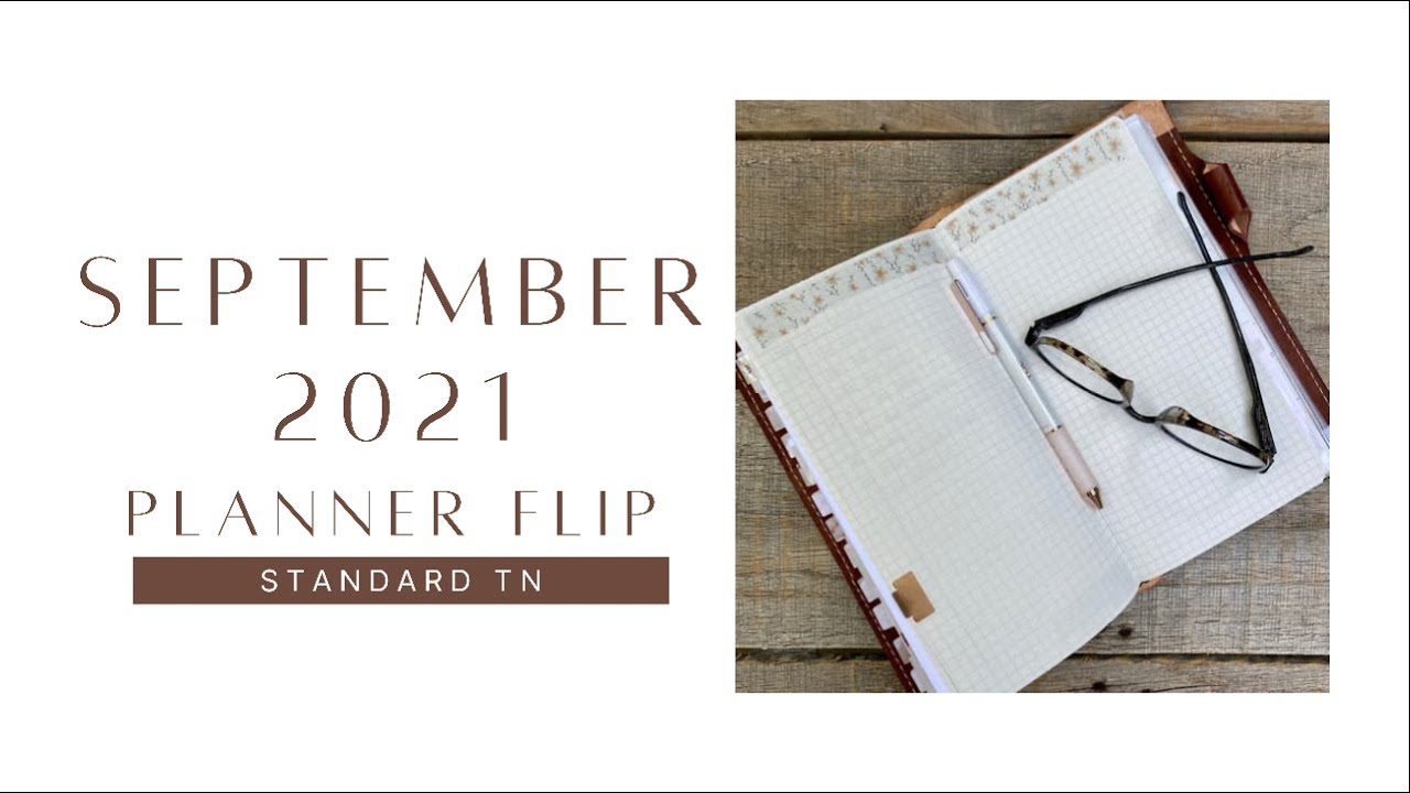 Planner Flip Through - September 2021 - Standard TN