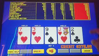 Hi Limit - Dragon invades Atlantic City -  Hi Limit Video Poker - Borgata Vid#22 screenshot 4