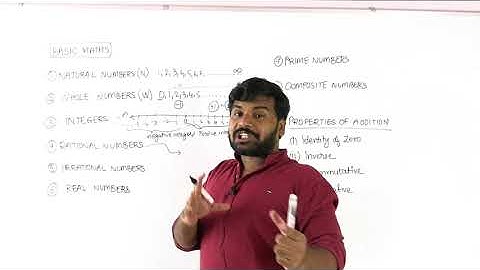 01- Basic Maths | Real Numbers | Workshop Calculation for SCCL Electrician, Fitter