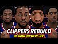 REBUILDING the CLIPPERS after blowing a 3-1 LEAD... NBA 2K21