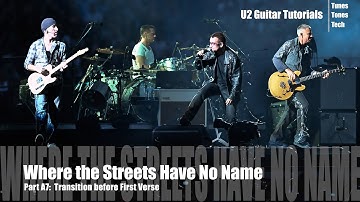 Part A7:  Where the Streets Have No Name (U2 Tutorial) - Transition before 1st Verse