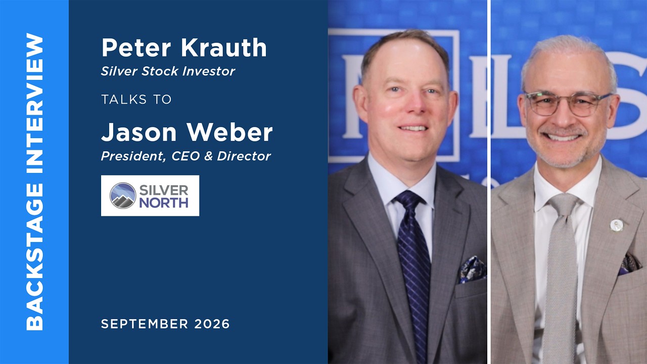 Jason Webber of Silver North Resources Ltd. talks to Peter Krauth | Metals Investor Forum Sept. 2026