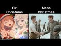 Girls christmas vs mens christmas