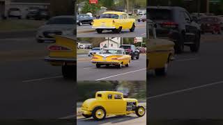 Classic Cars. Hot Rods. Muscle Cars. Chevy Belair. Street Machines. Classic Car Show. Car Cruise usa