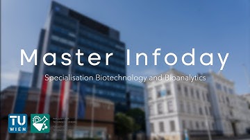 Master Infotag 2025 | Specialisation Biotechnology and Bioanalytics