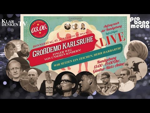 Demo Karlsruhe "Finger Weg Von Unseren Kindern!"