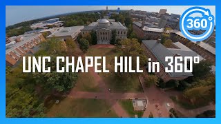[2020] UNC CHAPEL HILL in 360° (drone/walking/driving campus tour)