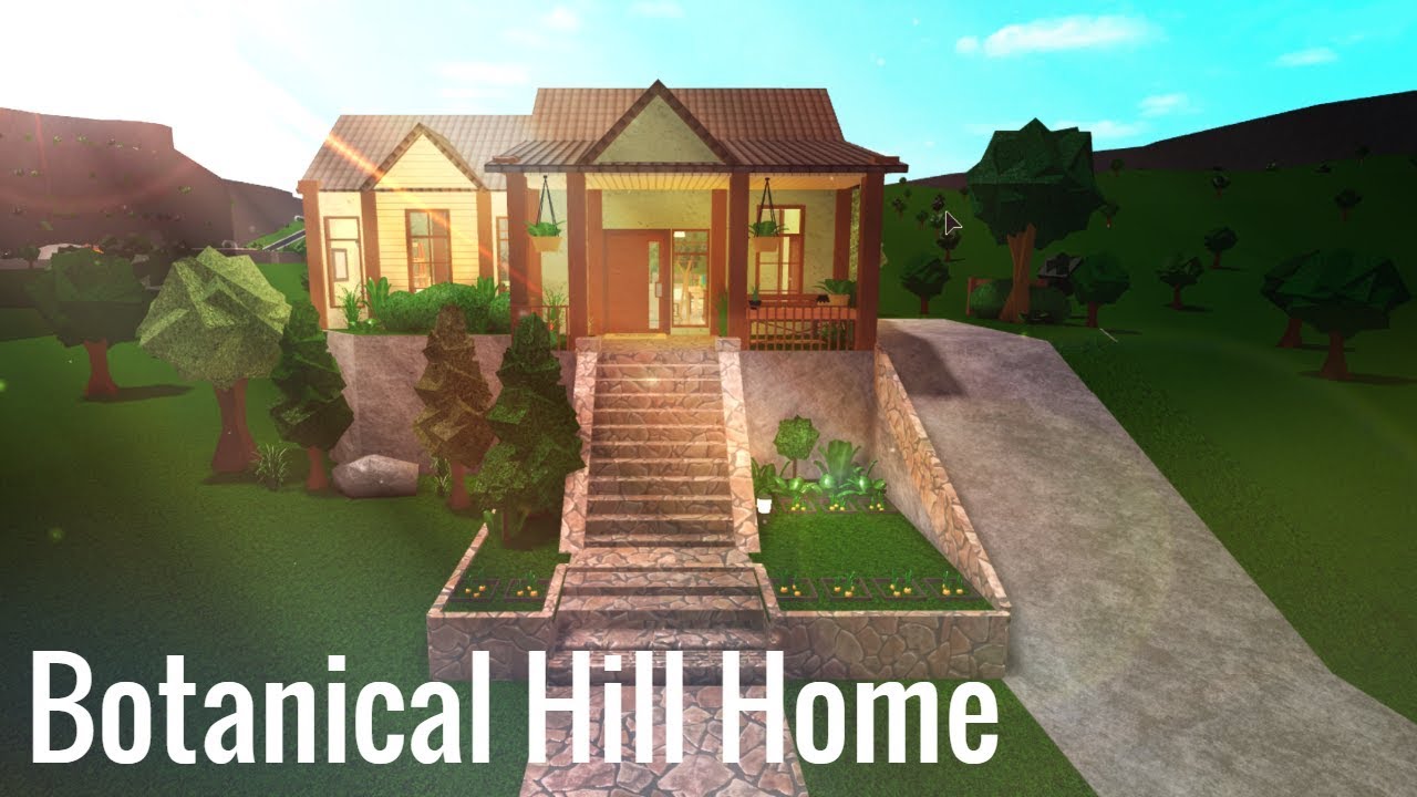 Roblox Bloxburg Botanical Hill Home - roblox welcome to bloxburg no gamepass botanical home