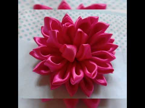 Paano gumawa ng flower for Hairclip | DIY | TUTORIAL | Satin | Salve Malaya