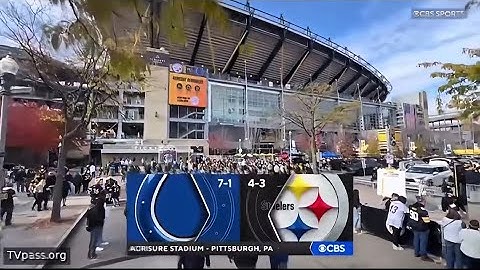 NFL on CBS intro | IND@PIT | Week 9 | 11/2/2025