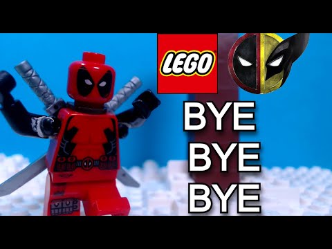 Deadpool and Wolverine: Bye Bye Bye Dance from Intro (LEGO STOP MOTION)