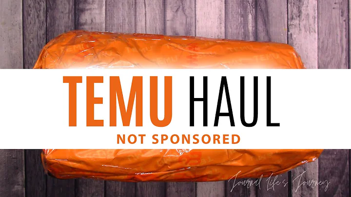 TEMU HAUL of Craft Supplies and How I Use Them