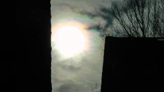 Solar eclipse over Yorkshire 20th March 2015