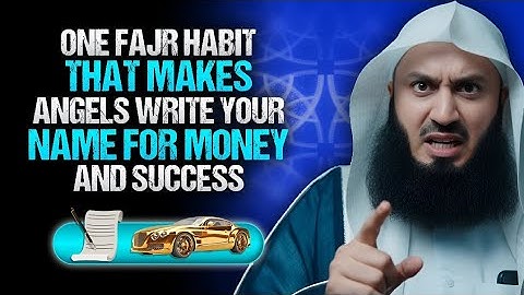 Do This 3 Fajr Habit - Watch How Allah Expands Your Rizq Instantly | Mufti Menk