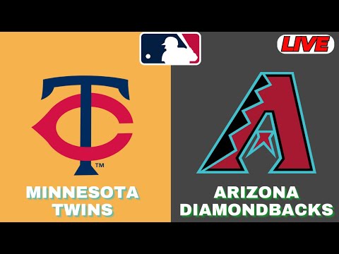 🔴LIVE : Arizona Diamondbacks Vs Minnesota Twins | MLB 2025 | MLB Live Baseball Score