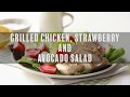 Paleo Grilled Chicken, Strawberry and Avocado Salad EASY & CHEAP