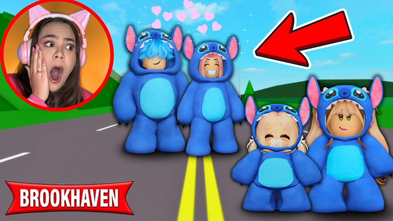 COPIANDO CASAIS SENDO BEBÊS FOFAS no BROOKHAVEN!