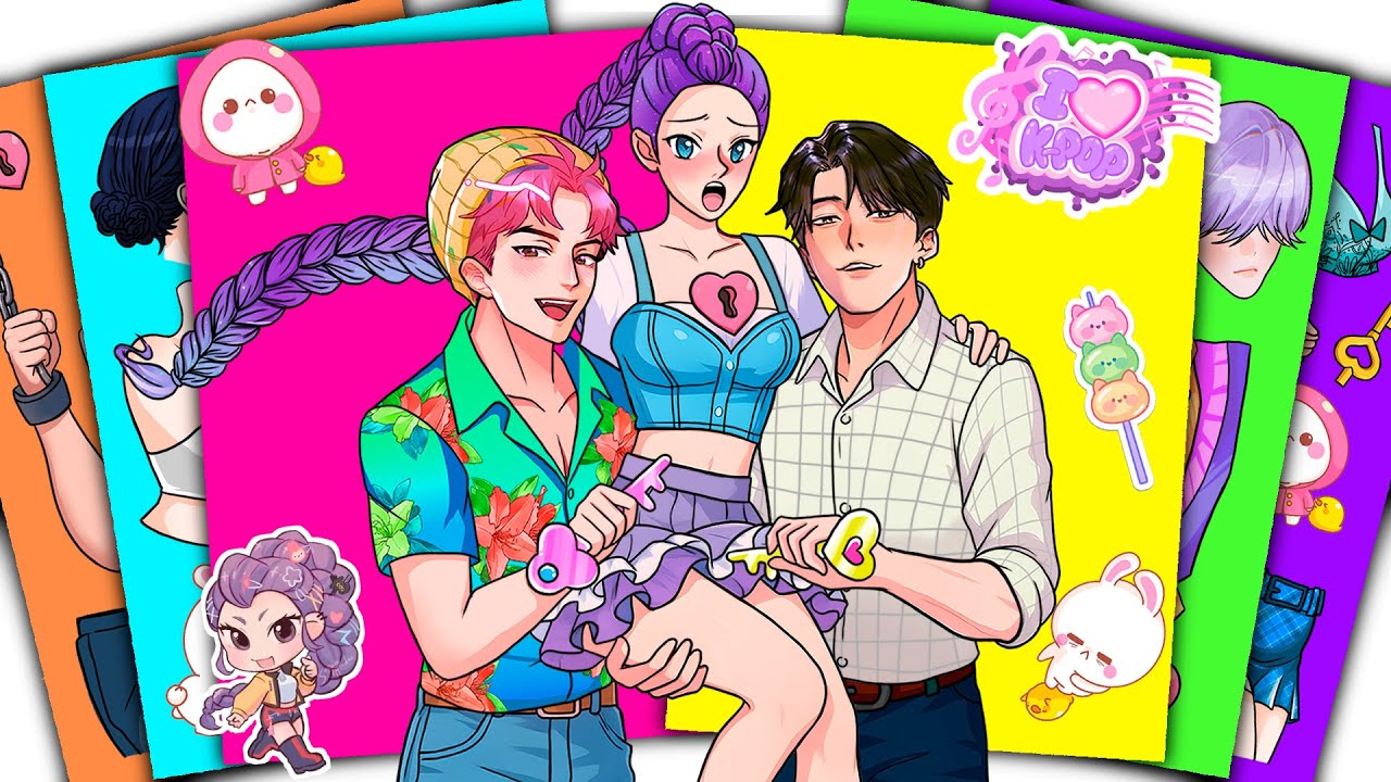 Заткнись! Любовный треугольник Хантрикс Руми и Саджа Бойз – K-POP Охотники на демонов | Книга нак...