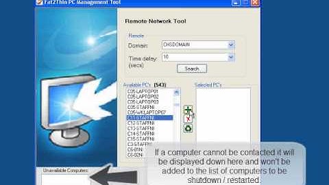 Fat2ThinPC - Convert Fat PCs to Citrix THin Clients, Remote managment tool