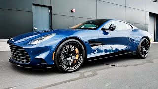 Athlete Statistics 2025 Aston Martin Vanquish Coupe Walkaround + POV Drive | Seychelles Blue V12