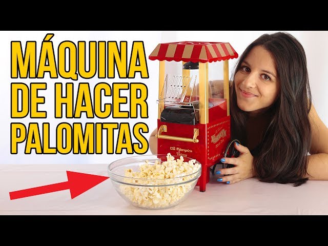 La INCREÍBLE máquina para hacer PALOMITAS 