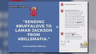 Buffalo Bills Fans Donate To Lamar Jackson's Favorite Charity After Ravens QB's Concussion
