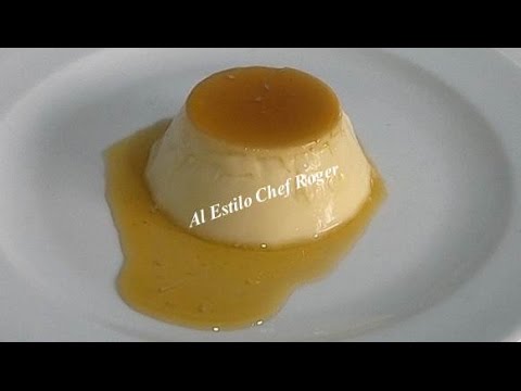 como hacer FLAN SIN HORNO, Receta #266, El flan mas barato del mundo | Chef Roger Oficial