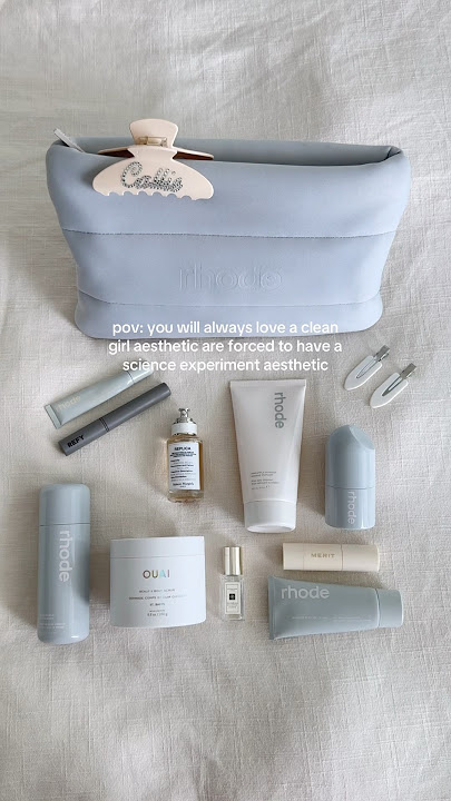 why can’t i just have a cutesy aesthetic #cleangirl #aesthetic #skincare #dermatologist #acne
