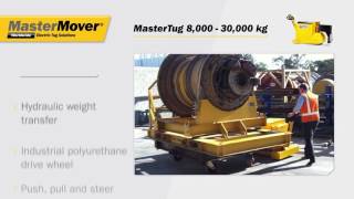 MasterMover Pedestrian Operated Tugs   MasterTug 8,000 30,000 kg Range