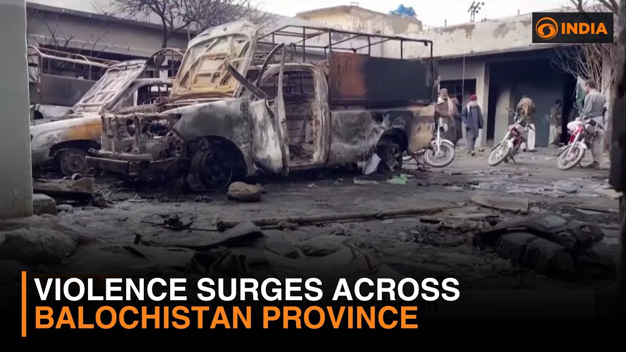 Violence Surges Across Balochistan Province | Latest Updates | DD India News Hour