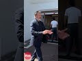 Mads Mikkelsen Greets And Takes Pictures With Fans Whilst Leaving Palais Des Festival