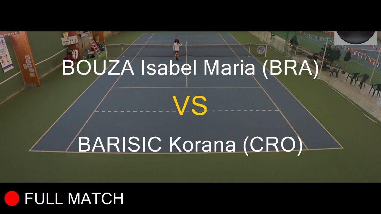 BOUZA Isabel Maria (BRA) VS BARISIC Korana (CRO) - Open Super 12 Auray 2023