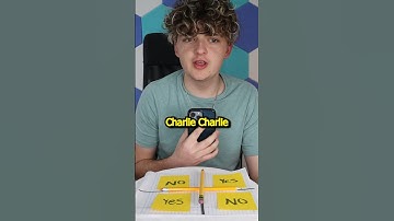 I Tried The Charlie Charlie Paranormal Experiment… 😳
