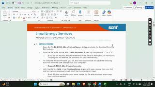 Illustrated Excel 2019 | Module 11: SAM Project 1a SmartEnergy Services #illustrated_excel