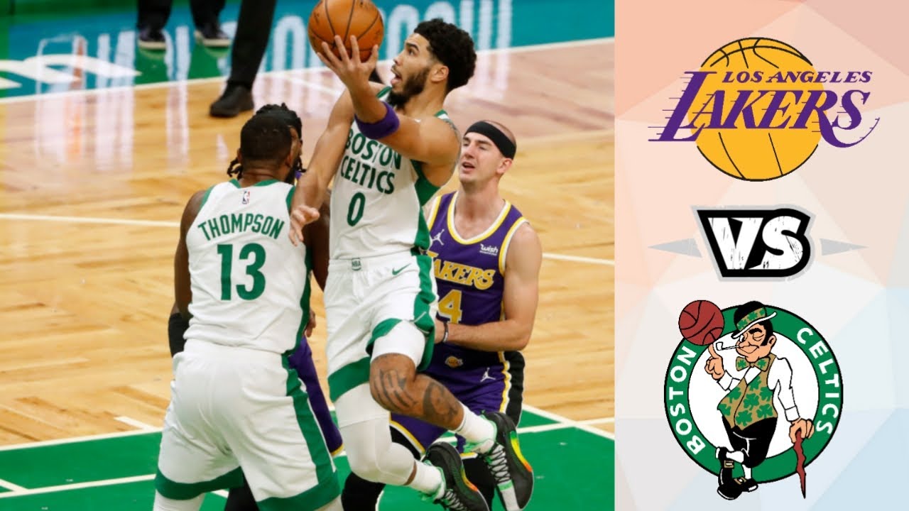 Lakers vs Celtics highlights on NBA 30012021 YouTube