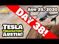 Tesla Gigafactory Austin 4K 8/29/20 - Tesla Terafactory Texas - Massive Progress - Zoom Test & More!