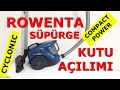 ROWENTA COMPACT POWER''CYCLONIC KUTU AÇILIMI VE İNCELEMESİ