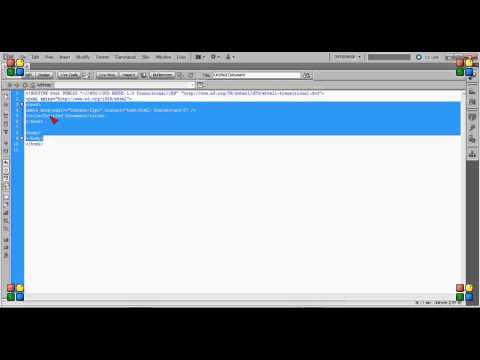 Megawares | Xhtml | Tutorial 1 | Preparation & Doctypes