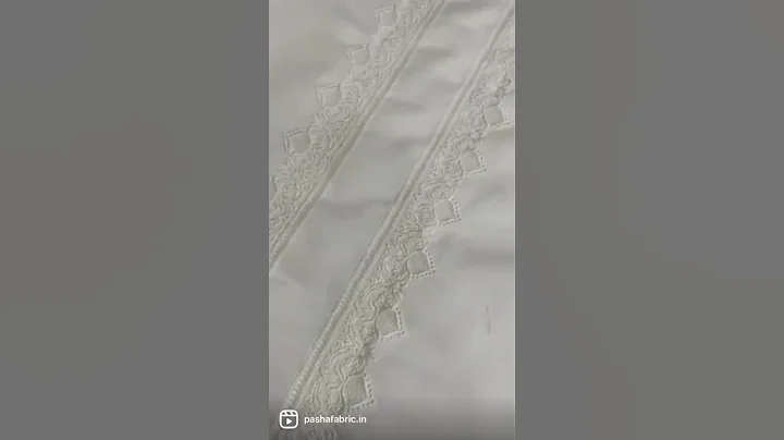 Where to Buy Pasha Fabrics products in india? White Embroidery