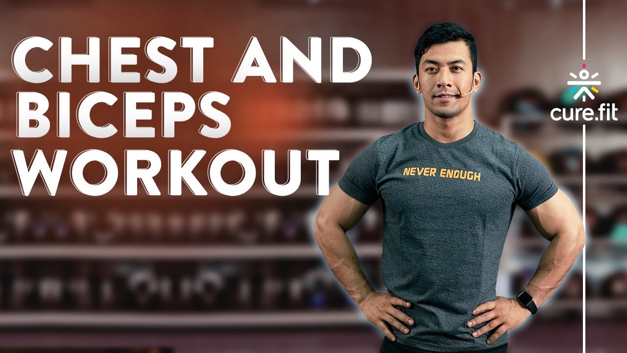 CHEST AND BICEPS WORKOUT Without Equipment, Chest Workout