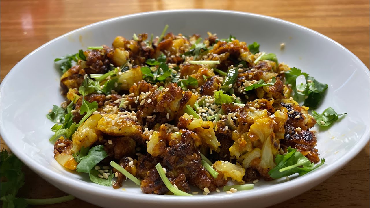 Tasty gobi fry 👌with less oil cauliflower fry డీప్ ఫ్రై లేకుండా
