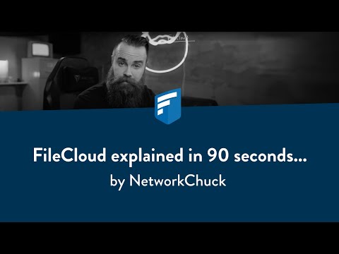 Hyper-Secure Content Collaboration Simplified with FileCloud | @NetworkChuck - video from Tonido