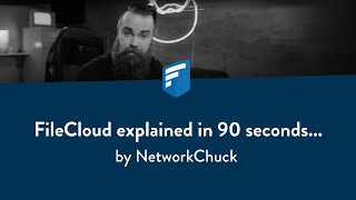 FileCloud explained in 90 seconds... by NetworkChuck screenshot 5