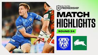 NRL 2026 | Bulldogs v Rabbitohs | Match Highlights | Round 24