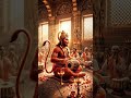 Jai Shri Ram Bhajan Mein Magan Hanuman Ji Dholak Bajate Hue #shorts #hanuman @BhajanMarg
