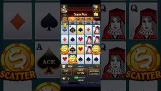 Lakas mamigay ng scatter si super ace🥰 bet 3 na lng yan👌 #8wingaming #casinoonline