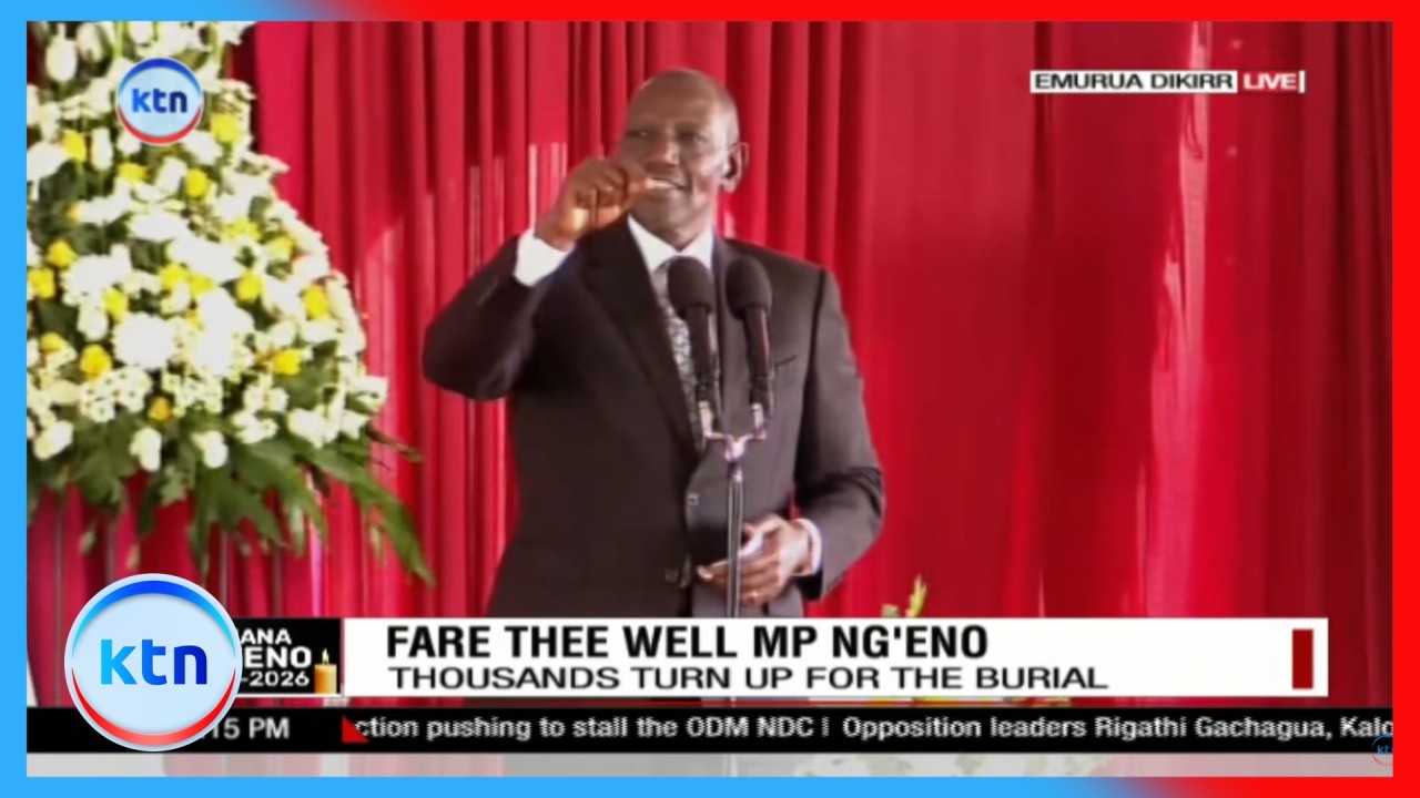 Shauri Moyo Affordable houses to be renamed Johana Ng’eno Boma Yangu Estate, President Ruto says