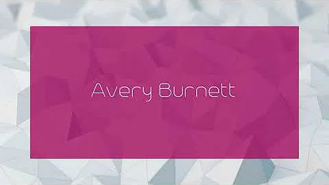 Avery Burnett Photo 2