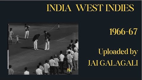 India vs West Indies 1966/67